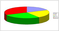 Microsoft Excel cirkeldiagram